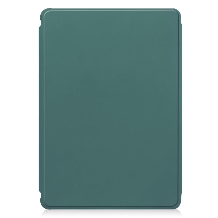 For iPad Pro 11 2024 Transparent Rotation Smart Leather Tablet Case(Dark Green) - iPad Pro 11 2024 Cases by PMC TechLife | Online Shopping South Africa | PMC TechLife | Buy Now Pay Later Mobicred