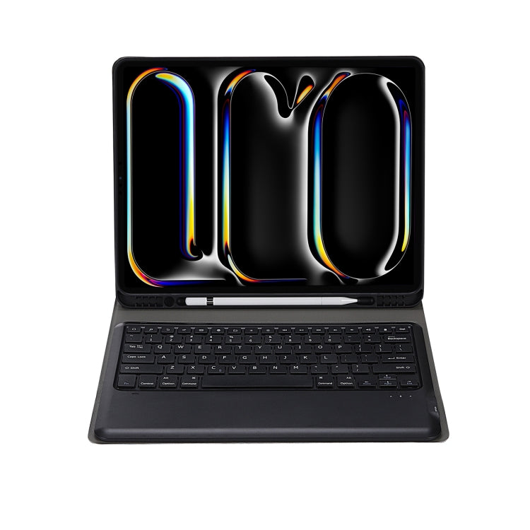 For iPad Pro 13 2024 A13B Detachable Ultra-Thin Bluetooth Keyboard Leather Tablet Case with Pen Slot(Dark Blue) - For iPad Pro by PMC TechLife | Online Shopping South Africa | PMC TechLife | Buy Now Pay Later Mobicred