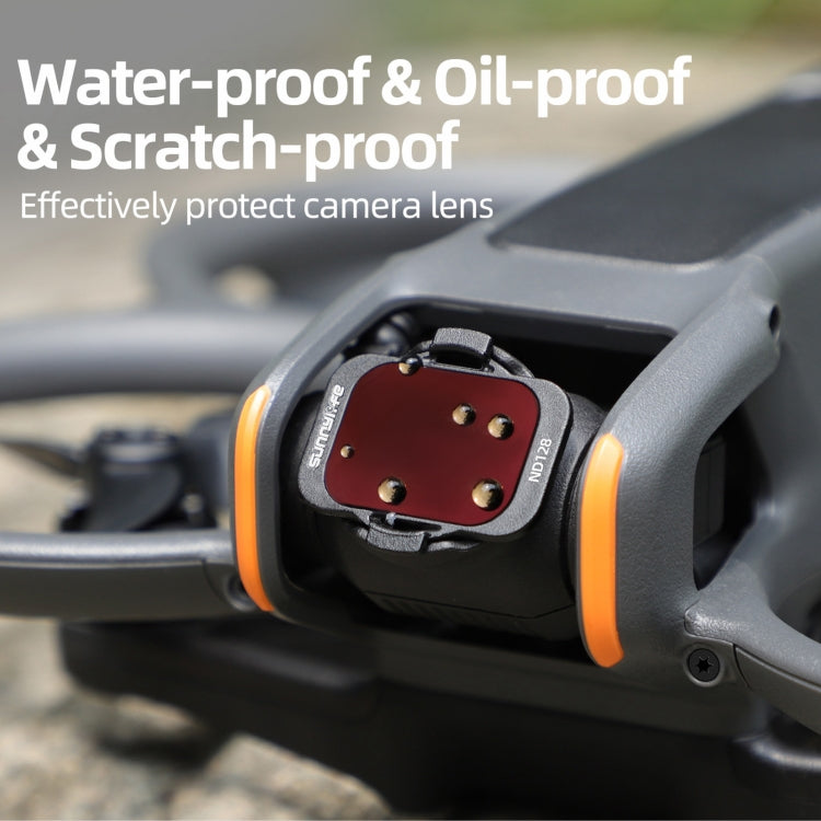 For DJI Avata 2 Sunnylife Camera Lens Filter, Filter:5 in 1 ND8/16/32/64/128 - free shipping - PMC TechLife - Order now!