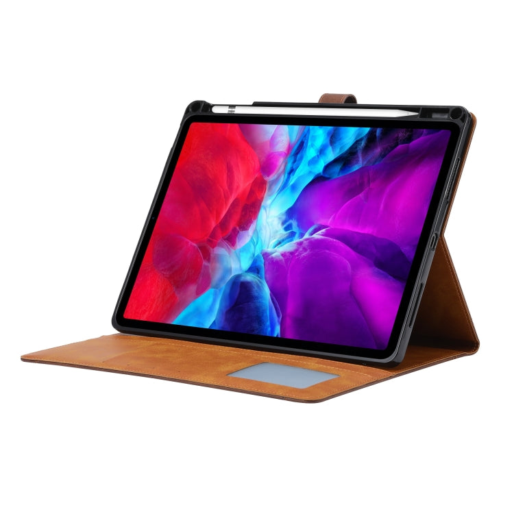 For iPad Pro 13 2024 Calf Texture Double Fold Clasp Horizontal Flip Leather Smart Tablet Case(Rose Gold) - iPad Pro 13 2024 Cases by PMC TechLife | Online Shopping South Africa | PMC TechLife | Buy Now Pay Later Mobicred