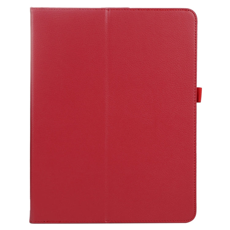 For iPad Air 11 2024 Litchi Texture Solid Color Leather Tablet Case(Red) - iPad Air 11 2024 Cases by PMC TechLife | Online Shopping South Africa | PMC TechLife | Buy Now Pay Later Mobicred