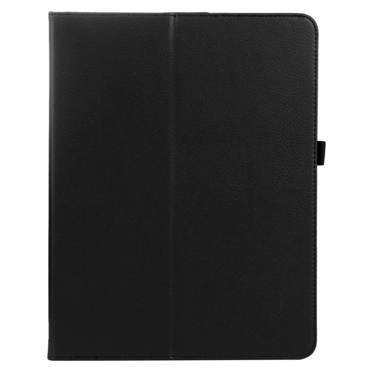For iPad Pro 11 2024 Litchi Texture Solid Color Leather Tablet Case(Black) - iPad Pro 11 2024 Cases by PMC TechLife | Online Shopping South Africa | PMC TechLife | Buy Now Pay Later Mobicred