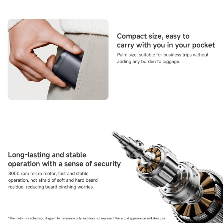 Xiaomi Mijia Electric Shaver S200(Grey) - free shipping - PMC TechLife - Order now!