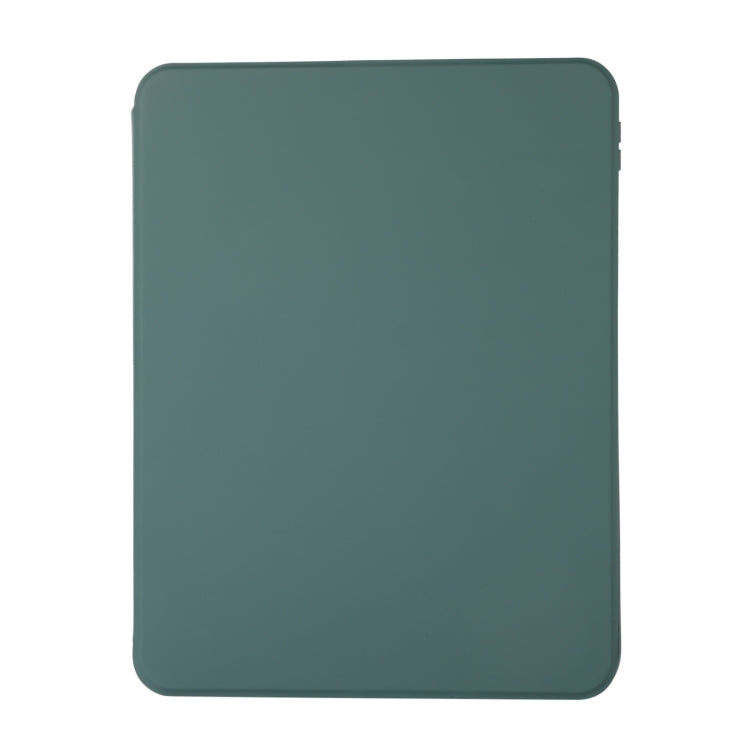 For iPad Pro 13 2024 2 in 1 Acrylic Split Rotating Leather Tablet Case(Pine Needle Green) - iPad Pro 13 2024 Cases by PMC TechLife | Online Shopping South Africa | PMC TechLife | Buy Now Pay Later Mobicred