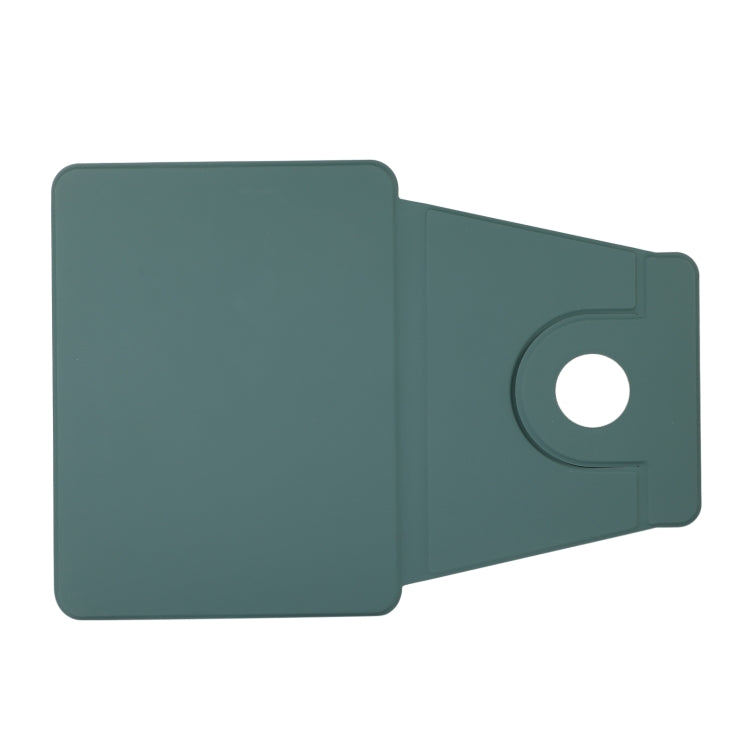 For iPad Pro 13 2024 2 in 1 Acrylic Split Rotating Leather Tablet Case(Pine Needle Green) - iPad Pro 13 2024 Cases by PMC TechLife | Online Shopping South Africa | PMC TechLife | Buy Now Pay Later Mobicred
