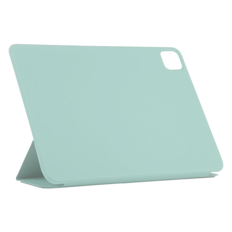For iPad Pro 11 2024 Double-sided Clip Non-buckle Magnetic PU Smart Tablet Case(Light Green) - iPad Pro 11 2024 Cases by PMC TechLife | Online Shopping South Africa | PMC TechLife | Buy Now Pay Later Mobicred