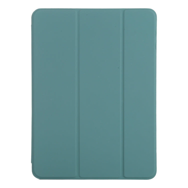 For iPad Pro 11 2024 Double-sided Clip Non-buckle Magnetic PU Smart Tablet Case(Green) - iPad Pro 11 2024 Cases by PMC TechLife | Online Shopping South Africa | PMC TechLife | Buy Now Pay Later Mobicred