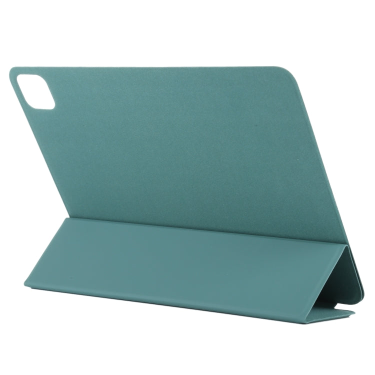 For iPad Pro 11 2024 Double-sided Clip Non-buckle Magnetic PU Smart Tablet Case(Green) - iPad Pro 11 2024 Cases by PMC TechLife | Online Shopping South Africa | PMC TechLife | Buy Now Pay Later Mobicred