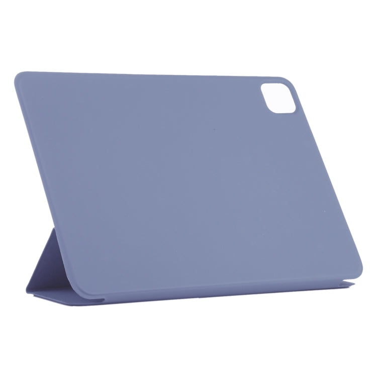 For iPad Pro 11 2024 Double-sided Clip Non-buckle Magnetic PU Smart Tablet Case(Purple) - iPad Pro 11 2024 Cases by PMC TechLife | Online Shopping South Africa | PMC TechLife | Buy Now Pay Later Mobicred