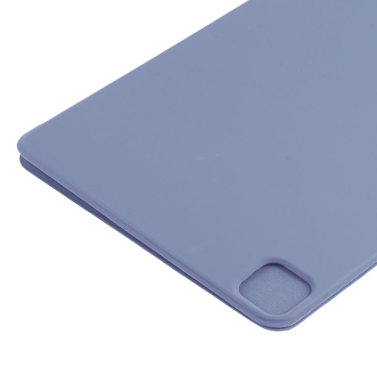 For iPad Pro 11 2024 Double-sided Clip Non-buckle Magnetic PU Smart Tablet Case(Purple) - iPad Pro 11 2024 Cases by PMC TechLife | Online Shopping South Africa | PMC TechLife | Buy Now Pay Later Mobicred