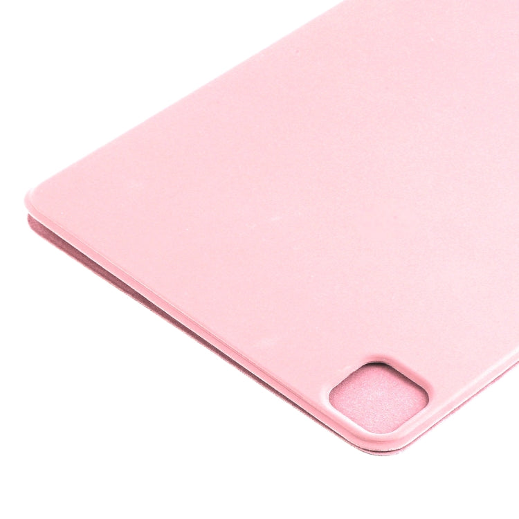 For iPad Pro 11 2024 Double-sided Clip Non-buckle Magnetic PU Smart Tablet Case(Rose Gold) - iPad Pro 11 2024 Cases by PMC TechLife | Online Shopping South Africa | PMC TechLife | Buy Now Pay Later Mobicred