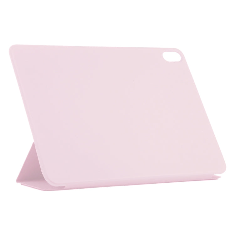 For iPad Air 11 2025 / 2024 Double-sided Clip Non-buckle Magnetic PU Smart Tablet Case(Pink) - iPad Air 11 2025 / 2024 Cases by PMC TechLife | Online Shopping South Africa | PMC TechLife | Buy Now Pay Later Mobicred