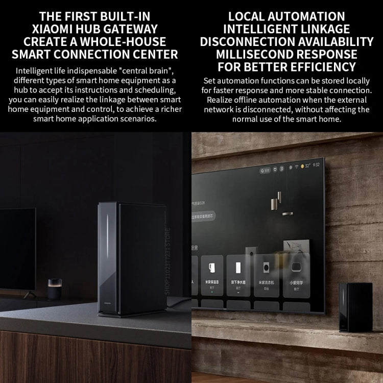 Xiaomi BE6500 Pro WiFi7 Dual Band 8-channel Independent Signal Amplifier 1GB Memory Router, US Plug(Black) - free shipping - PMC TechLife - Order now!