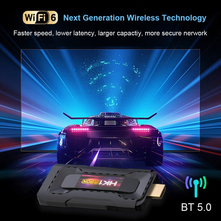 HK1 RBOX D8 RK3528 Android 13.0 Quad Core 8K HD Wifi6 Bluetooth TV Stick, RAM:2GB+16GB(EU Plug) - Android TV Sticks by PMC TechLife | Online Shopping South Africa | PMC TechLife | Buy Now Pay Later Mobicred