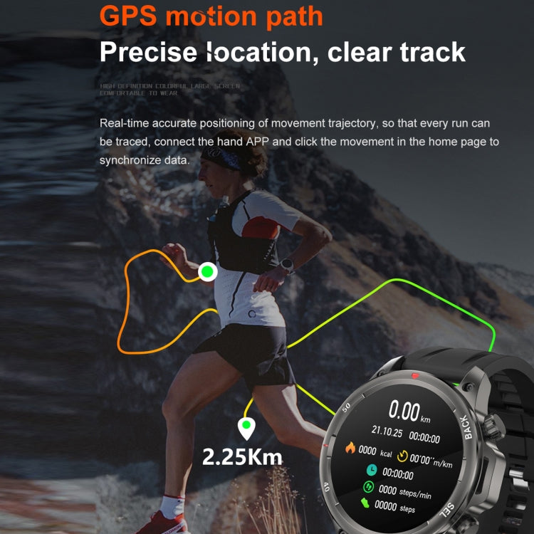 DK68 1.53 inch IP67 BT 5.0 Fitness Sport Smart Watch, Support LED Flashlight / Bluetooth Call / Sleep / Blood Oxygen / Heart Rate / Blood Pressure Health Monitor(Black) - Smart Watches by PMC TechLife | Online Shopping South Africa | PMC TechLife | Buy Now Pay Later Mobicred