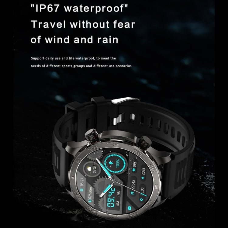 DK67 1.53 inch IP67 BT 5.0 Fitness Sport Smart Watch, Support Bluetooth Call / Sleep / Blood Oxygen / Heart Rate / Blood Pressure Health Monitor(Brown) - Smart Watches by PMC TechLife | Online Shopping South Africa | PMC TechLife | Buy Now Pay Later Mobicred