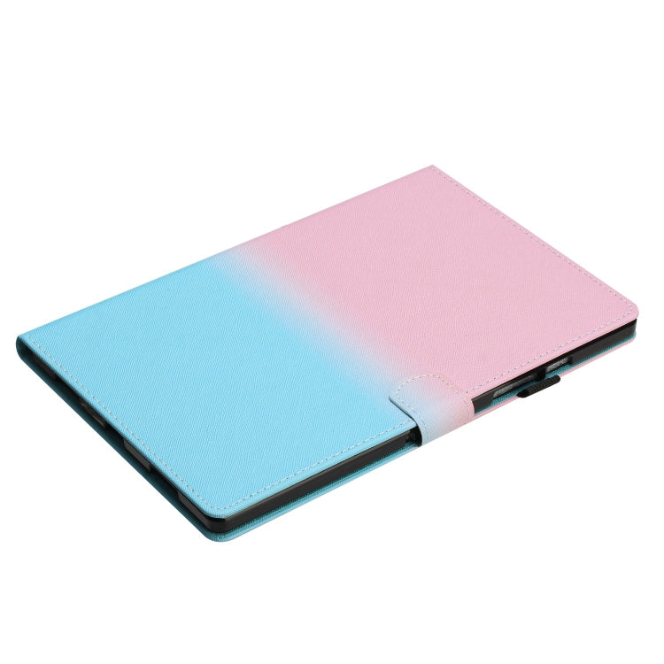 For iPad Pro 11 2024 Stitching Gradient Smart Leather Tablet Case(Pink Blue) - iPad Pro 11 2024 Cases by PMC TechLife | Online Shopping South Africa | PMC TechLife | Buy Now Pay Later Mobicred