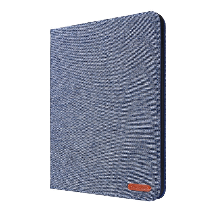 For iPad Pro 13 2024 Fabric Leather Tablet Case(Blue) - free shipping - PMC TechLife - Order now!