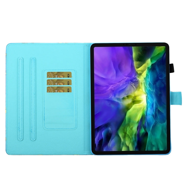 For iPad Pro 11 2024 Coloured Drawing Stitching Smart Leather Tablet Case(Mandala) - iPad Pro 11 2024 Cases by PMC TechLife | Online Shopping South Africa | PMC TechLife | Buy Now Pay Later Mobicred