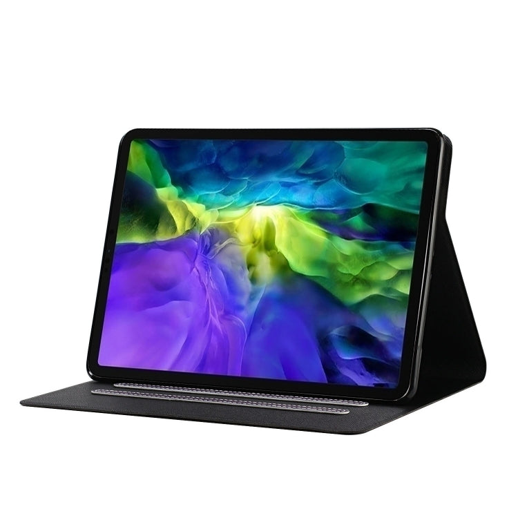 For iPad Pro 11 2024 Pure Color Smart Leather Tablet Case(Purple) - iPad Pro 11 2024 Cases by PMC TechLife | Online Shopping South Africa | PMC TechLife | Buy Now Pay Later Mobicred
