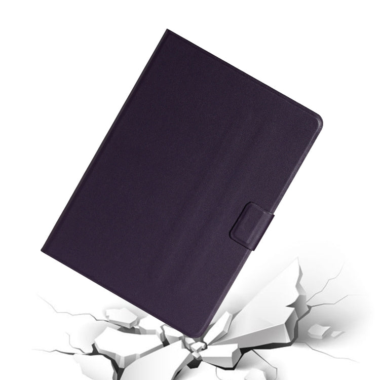 For iPad Pro 11 2024 Pure Color Smart Leather Tablet Case(Purple) - iPad Pro 11 2024 Cases by PMC TechLife | Online Shopping South Africa | PMC TechLife | Buy Now Pay Later Mobicred