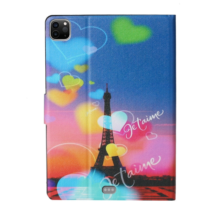 For iPad Pro 11 2024 Voltage Coloured Drawing Smart Leather Tablet Case(Romantic Tower) - iPad Pro 11 2024 Cases by PMC TechLife | Online Shopping South Africa | PMC TechLife | Buy Now Pay Later Mobicred