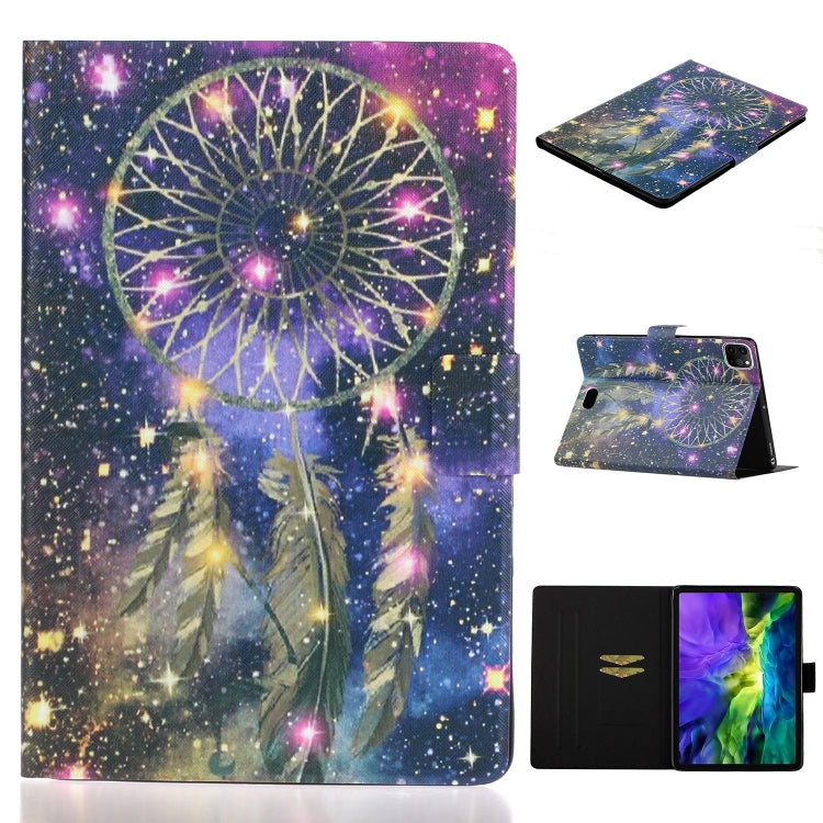 For iPad Pro 11 2024 Voltage Coloured Drawing Smart Leather Tablet Case(Windbell) - iPad Pro 11 2024 Cases by PMC TechLife | Online Shopping South Africa | PMC TechLife | Buy Now Pay Later Mobicred