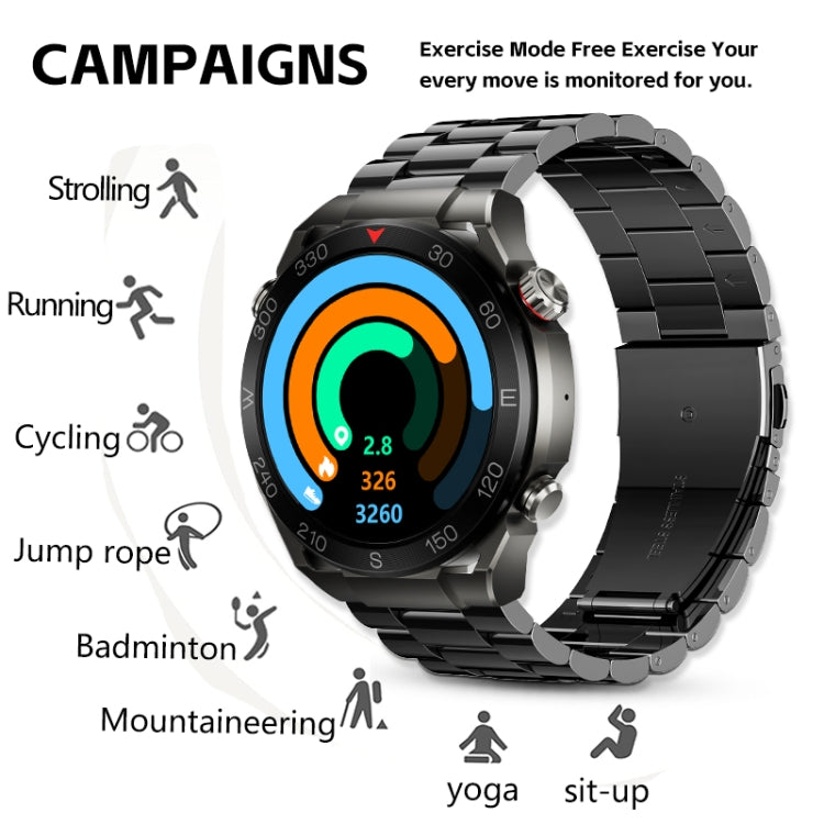 WS-20 1.43 inch IP67 Sport Smart Watch Support Bluetooth Call / Sleep / Blood Oxygen / Heart Rate / Blood Pressure Health Monitor, Silicone Strap(Silver) - Smart Watches by PMC TechLife | Online Shopping South Africa | PMC TechLife | Buy Now Pay Later Mobicred