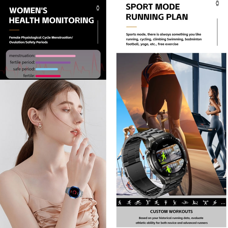 WS-20 1.43 inch IP67 Sport Smart Watch Support Bluetooth Call / Sleep / Blood Oxygen / Heart Rate / Blood Pressure Health Monitor, Silicone Strap(Silver) - Smart Watches by PMC TechLife | Online Shopping South Africa | PMC TechLife | Buy Now Pay Later Mobicred