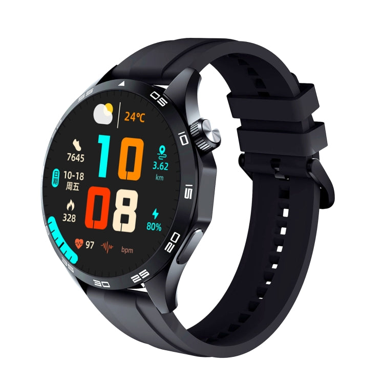 WS-26 1.52 inch IP67 Sport Smart Watch Support Bluetooth Call / Sleep / Blood Oxygen / Heart Rate / Blood Pressure Health Monitor, Silicone Strap(Black) - Smart Watches by PMC TechLife | Online Shopping South Africa | PMC TechLife | Buy Now Pay Later Mobicred