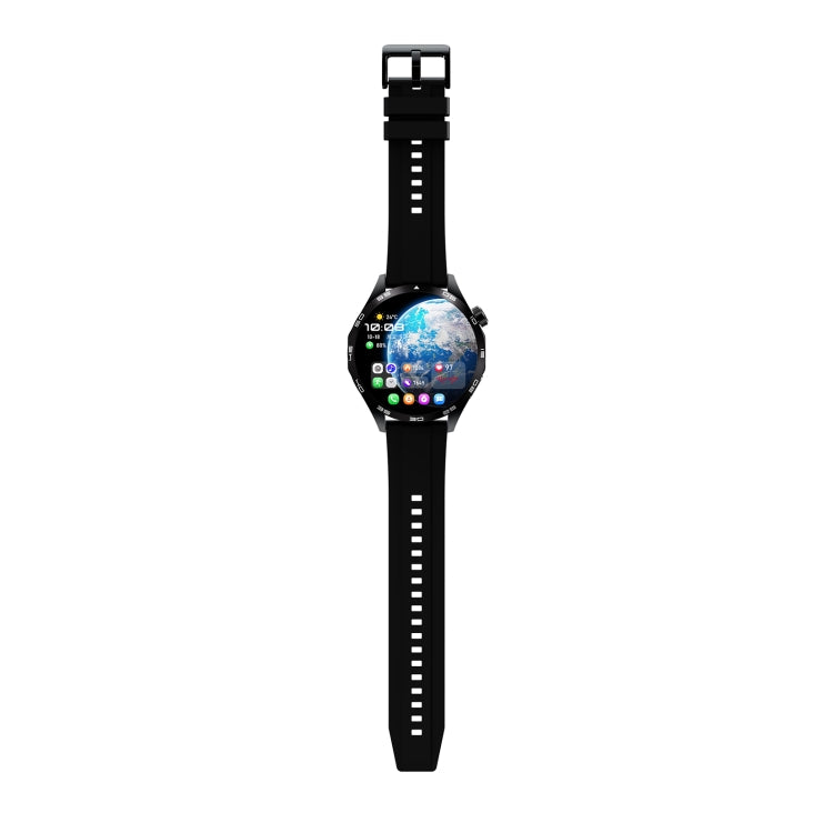 WS-26 1.52 inch IP67 Sport Smart Watch Support Bluetooth Call / Sleep / Blood Oxygen / Heart Rate / Blood Pressure Health Monitor, Silicone Strap(Black) - Smart Watches by PMC TechLife | Online Shopping South Africa | PMC TechLife | Buy Now Pay Later Mobicred