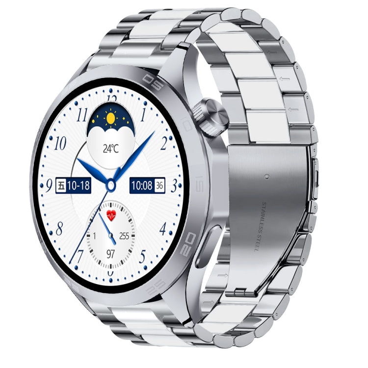 WS-26 1.52 inch IP67 Sport Smart Watch Support Bluetooth Call / Sleep / Blood Oxygen / Heart Rate / Blood Pressure Health Monitor, Steel Strap(Silver) - Smart Watches by PMC TechLife | Online Shopping South Africa | PMC TechLife | Buy Now Pay Later Mobicred