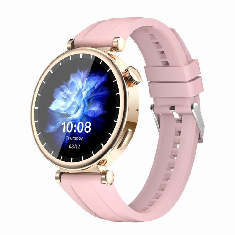 WS520 1.28 inch IP67 Sport Smart Watch, Support Bluetooth Call / Sleep / Blood Oxygen / Heart Rate / Blood Pressure Health Monitor(Rose Gold+Pink) - Smart Watches by PMC TechLife | Online Shopping South Africa | PMC TechLife | Buy Now Pay Later Mobicred