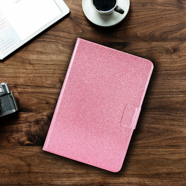 For iPad Pro 11 2024 Varnish Glitter Powder Smart Leather Tablet Case(Pink) - iPad Pro 11 2024 Cases by PMC TechLife | Online Shopping South Africa | PMC TechLife | Buy Now Pay Later Mobicred