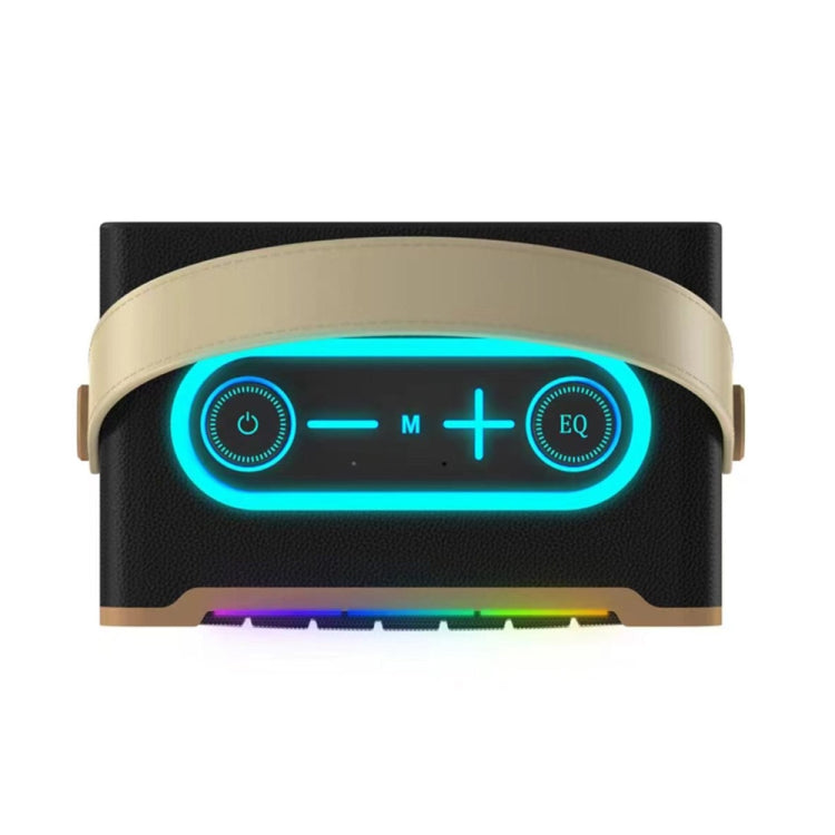 NewRixing NR8801 15W Portable Outdoor Bluetooth Speaker TWS Stereo Speaker(khaki) - free shipping - PMC Jewellery - Order now!