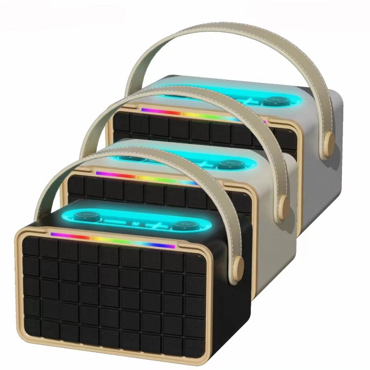 NewRixing NR8801 15W Portable Outdoor Bluetooth Speaker TWS Stereo Speaker(khaki) - free shipping - PMC Jewellery - Order now!