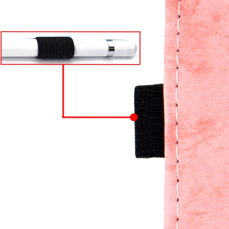 For iPad Pro 11 2024 Marble Style Cloth Texture Smart Leather Tablet Case(Pink) - iPad Pro 11 2024 Cases by PMC TechLife | Online Shopping South Africa | PMC TechLife | Buy Now Pay Later Mobicred