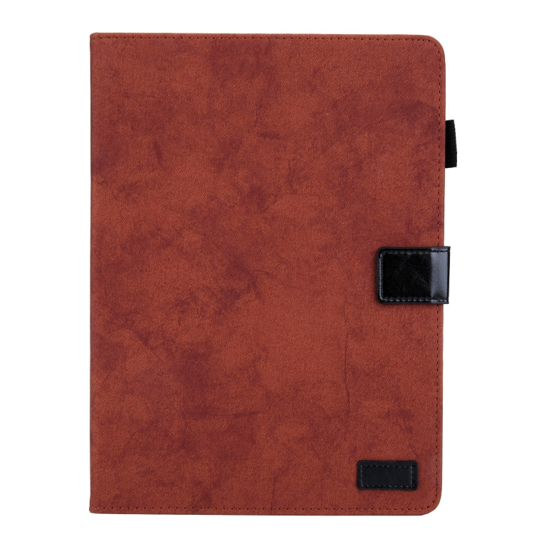 For iPad Pro 11 2024 Cloth Texture Leather Tablet Case(Brown) - free shipping - PMC TechLife - Order now!