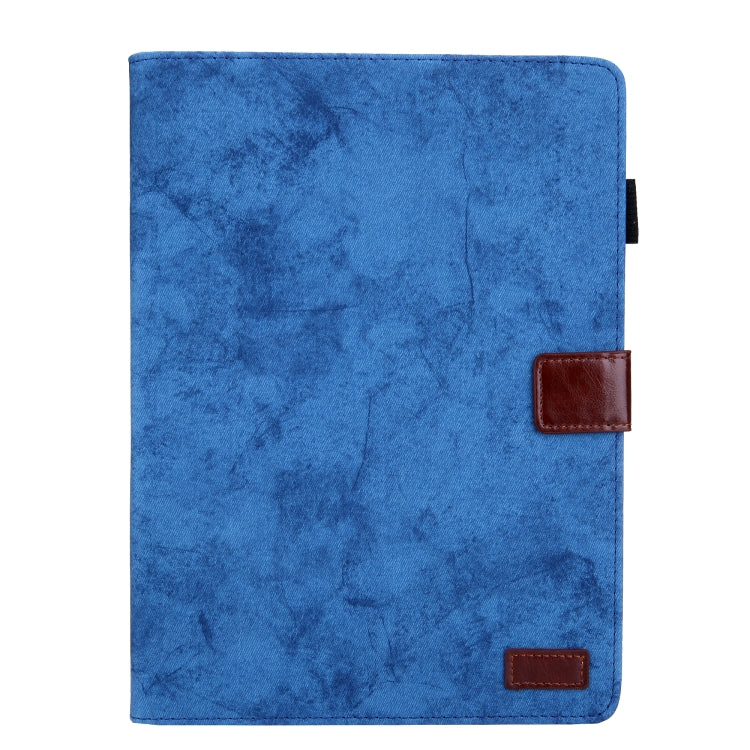 For iPad Pro 11 2024 Cloth Texture Leather Tablet Case(Blue) - iPad Pro 11 2024 Cases by PMC TechLife | Online Shopping South Africa | PMC TechLife | Buy Now Pay Later Mobicred
