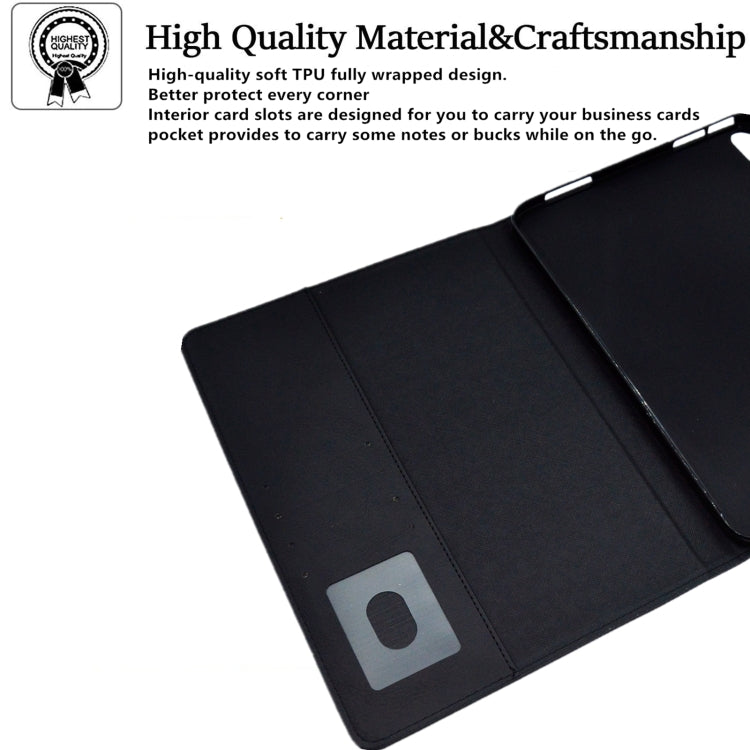 For iPad Pro 11 2024 Suede Cross Texture Magnetic Clasp Leather Smart Tablet Case(Black) - iPad Pro 11 2024 Cases by PMC TechLife | Online Shopping South Africa | PMC TechLife | Buy Now Pay Later Mobicred
