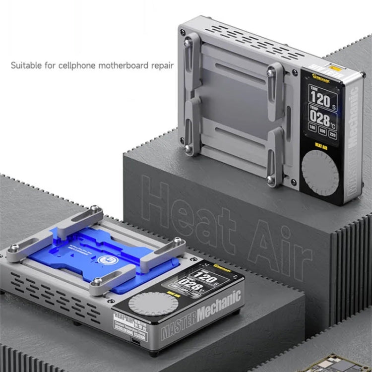 Mechanic Heat Air Intelligent Motherboard Layered Desoldering Station For iPhone X-15 Series, EU Plug - free shipping - PMC TechLife - Order now!