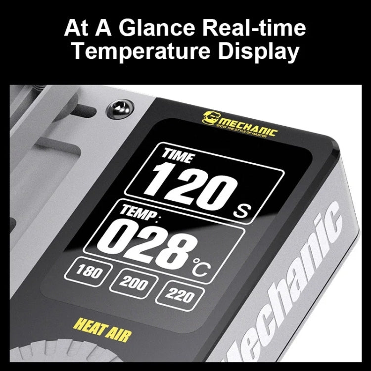 Mechanic Heat Air Intelligent Motherboard Layered Desoldering Station For iPhone X-15 Series, EU Plug - free shipping - PMC TechLife - Order now!