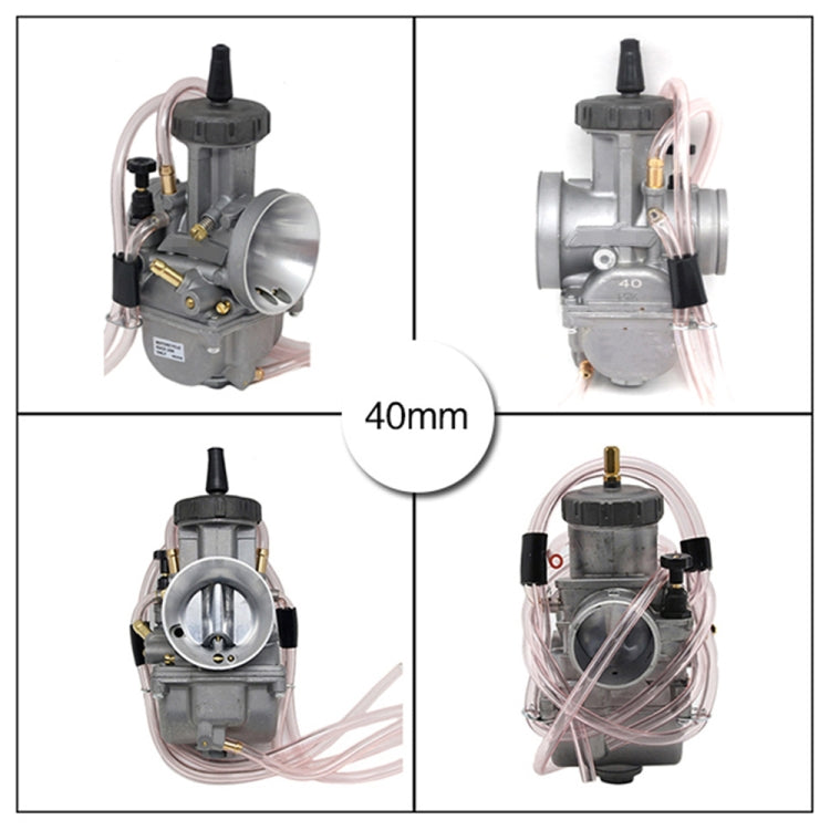 PWK40mm Universal Motorcycle Carburetor Carb Motor Carburetor - Engines & Engine Parts by PMC TechLife | Online Shopping South Africa | PMC TechLife | Buy Now Pay Later Mobicred