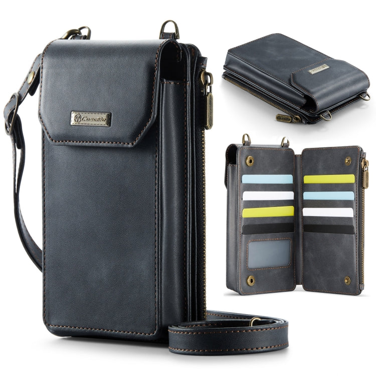 CaseMe Me40 Vertical Multifunctional Shoulder Crossbody Phone Bag(Black) - free shipping - PMC Jewellery - Order now!