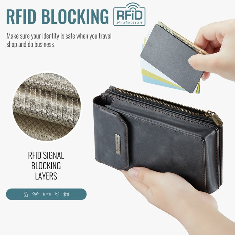 CaseMe Me40 Vertical Multifunctional Shoulder Crossbody Phone Bag(Black) - free shipping - PMC Jewellery - Order now!