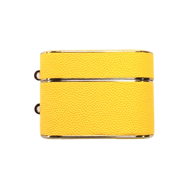 For AirPods Pro 2 Cylindrical Ball Texture Bluetooth Earphone Protective Case(Yellow) - For AirPods Pro 2 by PMC Jewellery | Online Shopping South Africa | PMC Jewellery | Buy Now Pay Later Mobicred