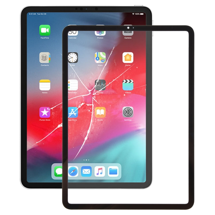 For iPad Pro 11 2018 2020 Front Screen Outer Glass Lens with OCA Optically Clear Adhesive(Black) - 11 inch 2020 by PMC TechLife | Online Shopping South Africa | PMC TechLife | Buy Now Pay Later Mobicred
