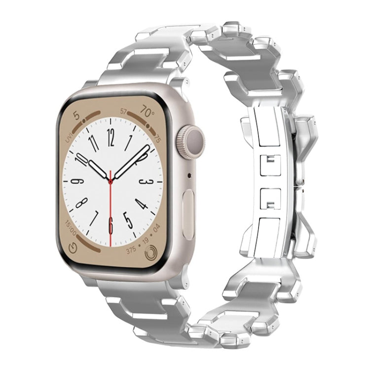 For Apple Watch 42mm Y Type Pure Titanium Watch Band(Silver) - free shipping - PMC TechLife - Order now!