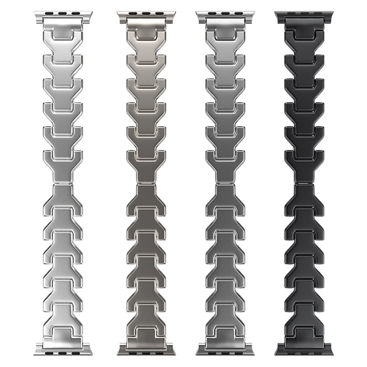 For Apple Watch SE 40mm Y Type Pure Titanium Watch Band(Silver) - free shipping - PMC TechLife - Order now!