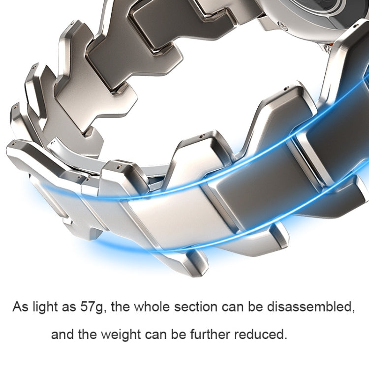 For Apple Watch Ultra 49mm Y Type Pure Titanium Watch Band(Silver) - free shipping - PMC TechLife - Order now!